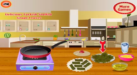 Turkish Stuffed Grape Leaves APK download