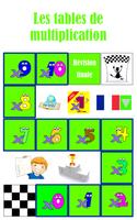 Tables de Multiplication Affiche