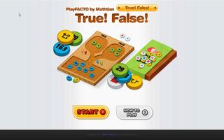 PlayFACTO(True? False?) Affiche
