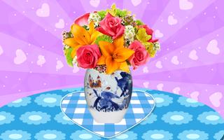 Decoration Game-Cute Flowers imagem de tela 3