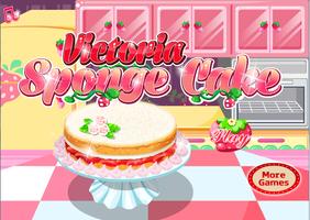 ビクトリアスポンジケーキ ポスター
