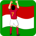Indonesia soccer team champion icon