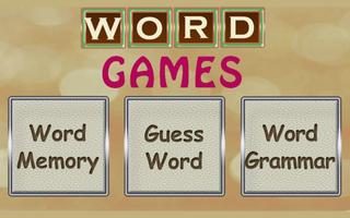 Word Games - Test and improve -poster