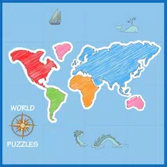 Скачать World Map Puzzle APK