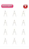 Writing Alphabet اسکرین شاٹ 1