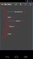 XML Editor capture d'écran 1