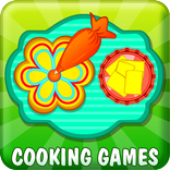 Sweet Flower Cookies Cooking