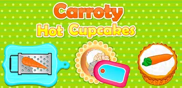Baking Carrot Cupcakes - Cokin