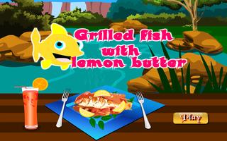 Grilled Fish Cooking Games plakat