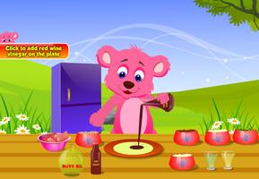 Spicy Salmon Cooking Games Cartaz