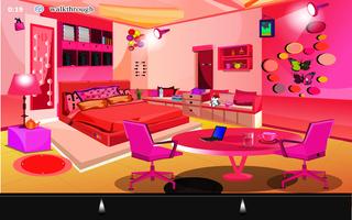 Escape Pink Girl Room الملصق