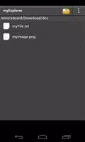 myExplorer screenshot 2
