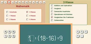 Mathematik an der Tafel