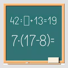 Math on chalkboard APK download