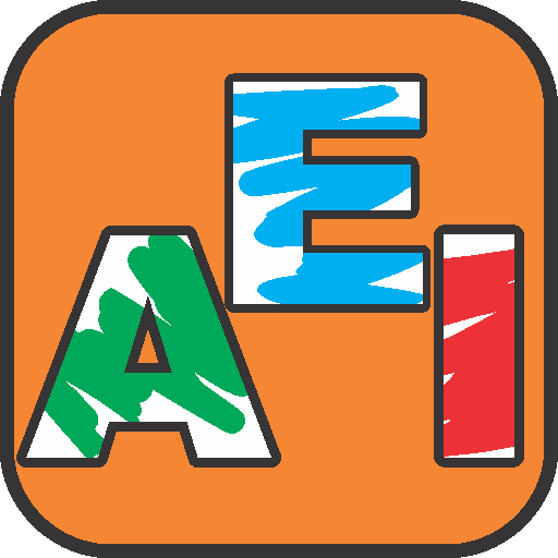 PAINT AND COLORING THE VOWELS