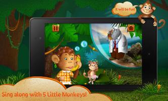 Baby songs: 5 Little Monkeys Screenshot 2