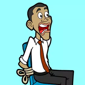 Obama Presidential Escape