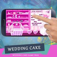 لعبة طبخ كعكة حفل الزفاف Affiche