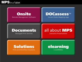 MPS in a Tablet Affiche