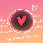 For heart stickers, My Heart Camera-icoon