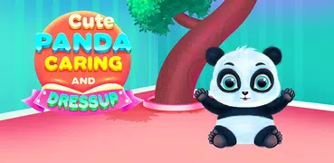 Cute Panda Caring and Dressup