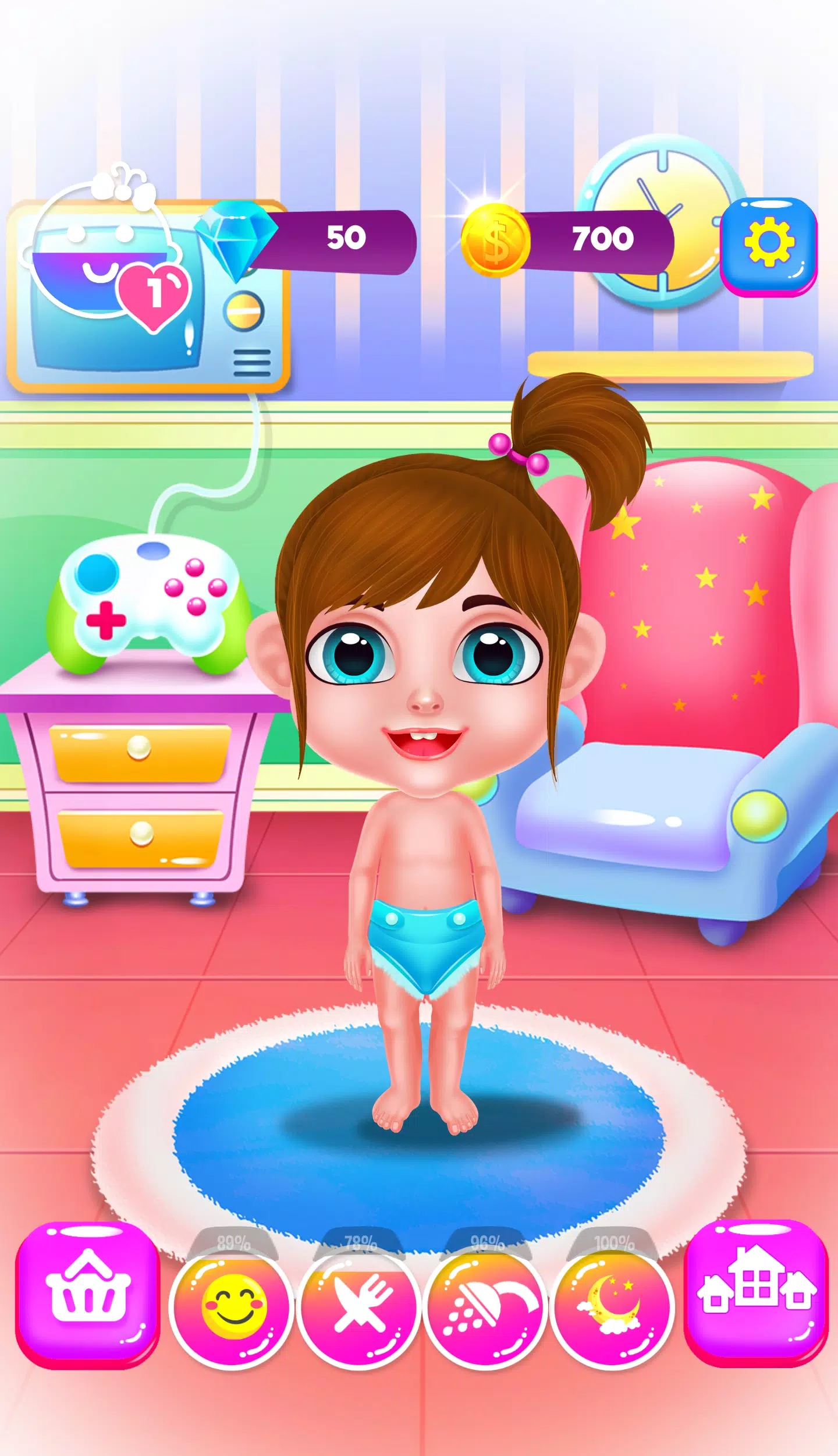 Baby Game Sick Girl::Appstore for Android