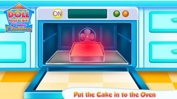 Doll House Cake Cooking imagem de tela 1
