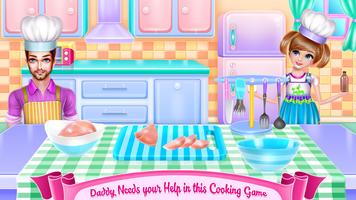Poster Daddy Cooking Time