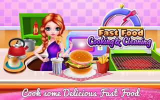 Fast Food Cooking and Cleaning ảnh chụp màn hình 2