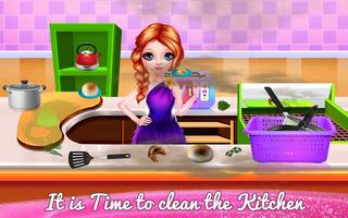 Fast Food Cooking and Cleaning 海报