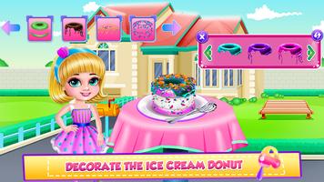 Ice Cream Donuts Cooking ảnh chụp màn hình 3