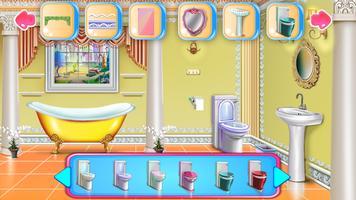 Royal Bathroom Cleanup captura de pantalla 2