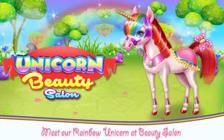 Unicorn Beauty Salon Affiche