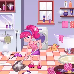 Home cleaning games for girls APK download