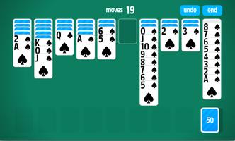 برنامه‌نما Spider Solitaire HD عکس از صفحه