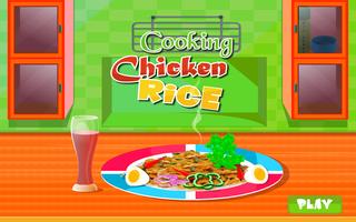 Cooking Chicken Rice Affiche