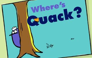PEEP Where's Quack? Affiche