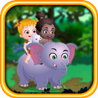 آیکون‌ Baby Hazel African Safari