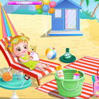 Baby Hazel Beach Holiday أيقونة