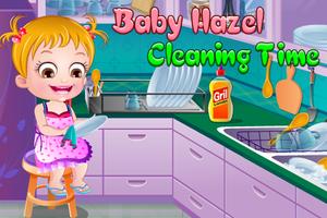 1 Schermata Baby Hazel Cleaning Time