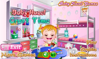 Baby Hazel Craft Time الملصق
