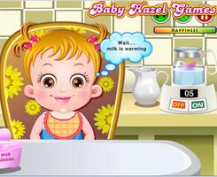 Baby Hazel Fun Time الملصق