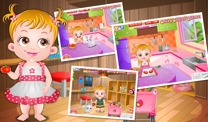 Baby Hazel Games Gardening Time