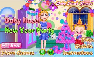 Baby Hazel New year Party Affiche