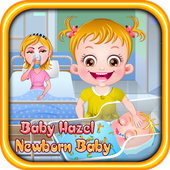 Baby Hazel Newborn Baby Zeichen