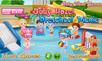 Baby Hazel Preschool Picnic الملصق