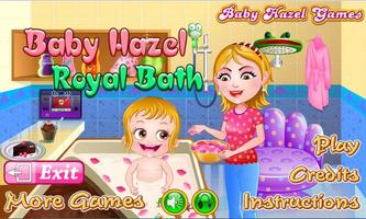 Baby Hazel Royal Bath Affiche
