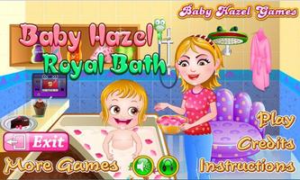 Baby Hazel Royal Bath Poster