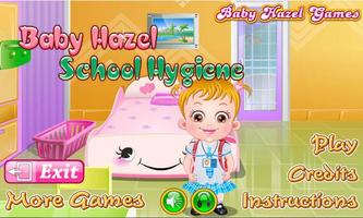 Baby Hazel School Hygiene Affiche