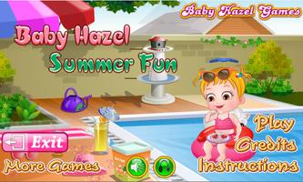 Poster Baby Hazel Summer Fun